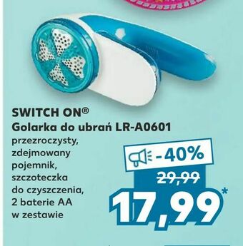 Kaufland SWITCH ON ® Golarka do ubrań LR-A0601 oferta