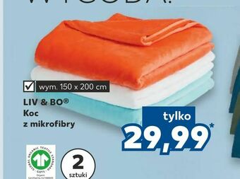 Kaufland LIV & BO ® Koc z mikrofibry oferta