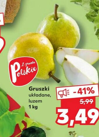 Kaufland Gruszki oferta