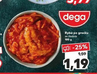 Kaufland Ryba po grecku oferta