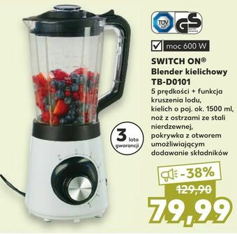Kaufland SWITCH ON ® Blender kielichowy TB-D0101 oferta