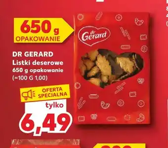 Kaufland Listki deserowe. oferta