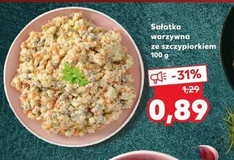 Kaufland Sałatka warzywna ze szczypiorkiem oferta