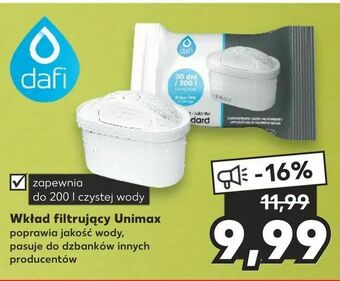 Kaufland Wkład filtrujący Unimax oferta