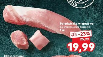 Kaufland Polędwiczka wieprzowa oferta