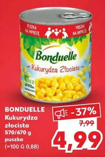 Kaufland BONDUELLE Kukurydza złocista oferta