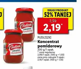 Lidl Koncentrat pomidorowy oferta