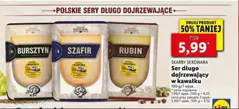 Lidl Ser długo dojrzewający w kawałku oferta