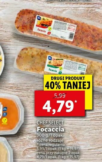 Lidl Focaccia oferta