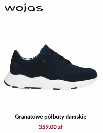 Wojas Granatowe półbuty damskie oferta