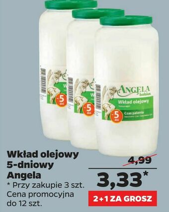 Netto Wkład olejowy 5-dniowy Angela oferta