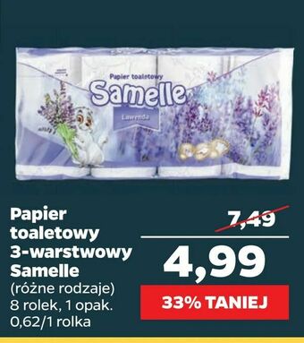 Netto Papier toaletowy 3-warstwowy Samelle oferta