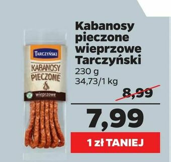 Netto Kabanosy pieczone wieprzowe Tarczyński oferta