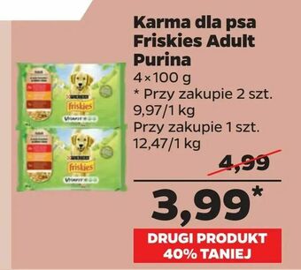 Netto Karma dla psa Friskies Adult Purina oferta