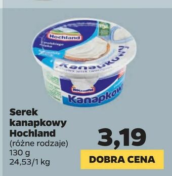 Netto Serek kanapkowy Hochland oferta
