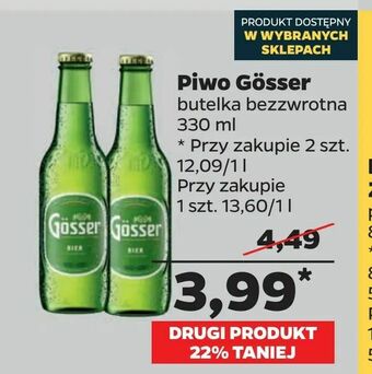 Netto Piwo Gösser oferta
