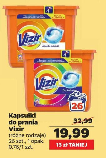 Netto Kapsułki do prania Vizir oferta