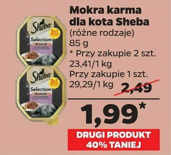 Netto Mokra karma dla kota Sheba oferta