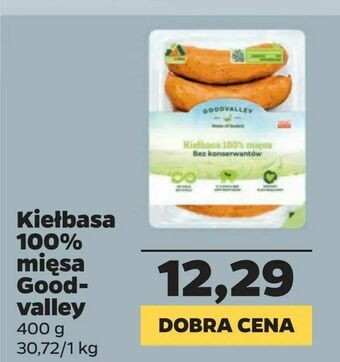 Netto Kiełbasa 100% mięsa Goodvalley oferta