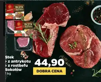 Netto Stek > z antrykotu > z rostbefu Sokołów oferta