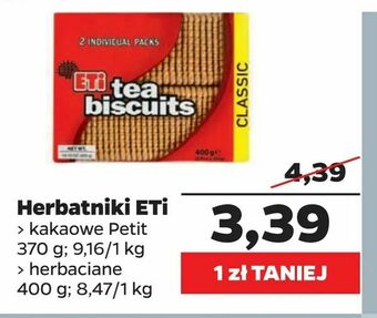 Netto Herbatniki ETi oferta
