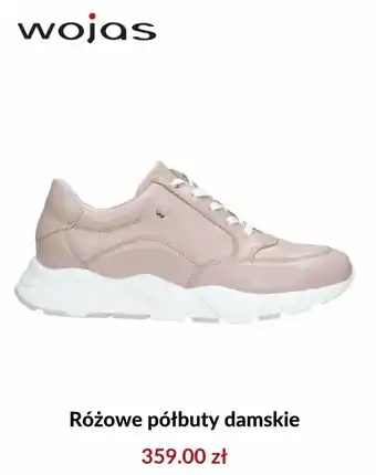 Wojas Różowe półbuty damskie oferta