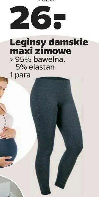 Netto Leginsy damskie maxi zimowe oferta