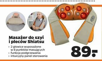 Netto Masażer do szyi i pleców Shiatsu oferta