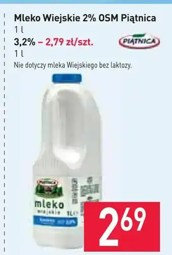 Stokrotka Mleko Wiejskie 2% OSM Piątnica oferta