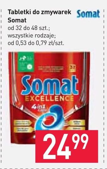 Stokrotka Tabletki do zmywarek Somat oferta