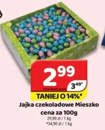 Delfin Jajka czekoladowe Mieszko, 100g oferta