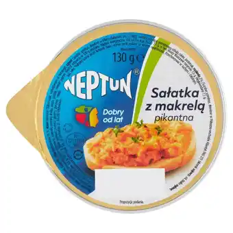 Netto Neptun Sałatka z makrelą pikantna 130 g oferta