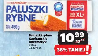 Netto Paluszki rybne Abramczyk oferta