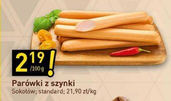 Stokrotka Parówki z szynki 100g oferta