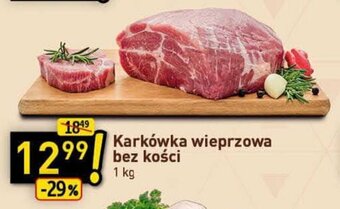 Stokrotka Karkówka wieprzowa bez kości 1 kg oferta