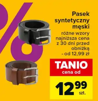 Carrefour Pasek męski oferta