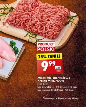 Biedronka Mięso mielone Kraina Mięs oferta