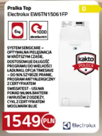 Kakto Pralka Electrolux oferta