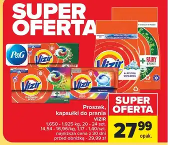 Carrefour Kapsułki do prania Vizir oferta