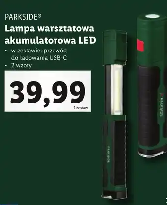 Lidl Lampa warsztatowa Parkside oferta