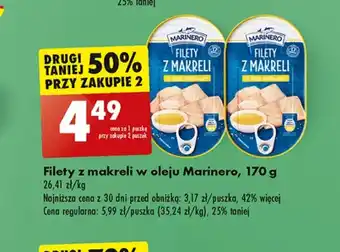 Biedronka Filet z makreli Marinero oferta