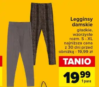 Carrefour Legginsy damskie oferta