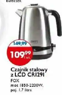 E.Leclerc Czajnik cr1291 1 SZT oferta