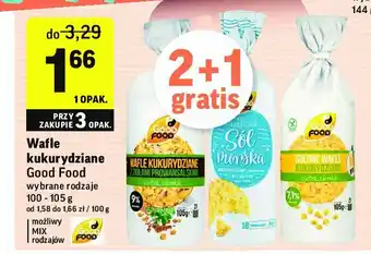 Intermarche Wafle ryżowe z solą morską 1 SZT 100 G oferta