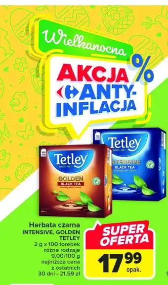 Intermarche Herbata czarna 1 OPAK 100 SZT oferta