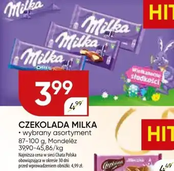 Chata Polska CZEKOLADA MILKA 87–100 g oferta