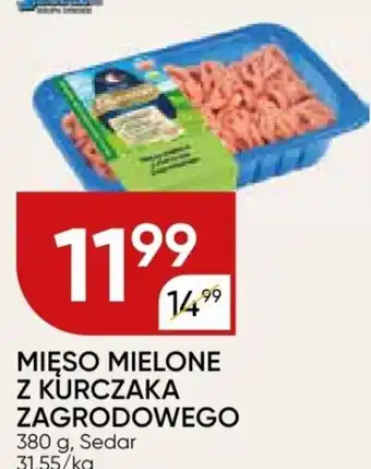 Chata Polska MIĘSO MIELONE Z KURCZAKA ZAGRODOWEGO 380 g, Sedar oferta