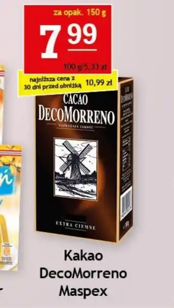 DecoMorreno Kakao o obniżonej zawartości tłuszczu 150 g