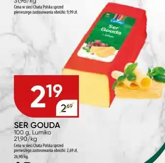 Chata Polska SER GOUDA 100 g, Lumiko oferta