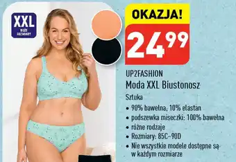 ALDI UP2FASHION Moda XXL Biustonosz oferta